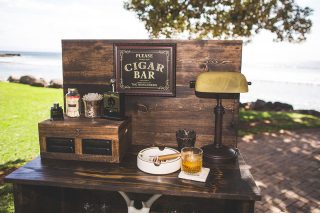 Cigar Bar at your Maui Wedding